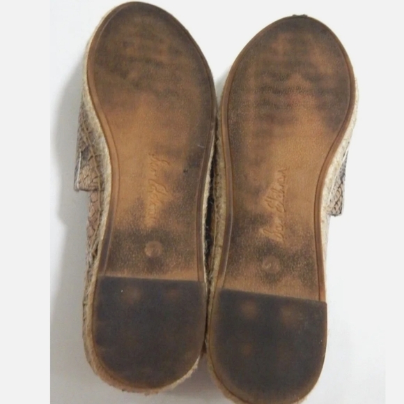 Sam Edelman Khloe Snake Print Espadrilles - Picture 6 of 6